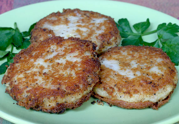 Ham and Cheese Potato Cakes