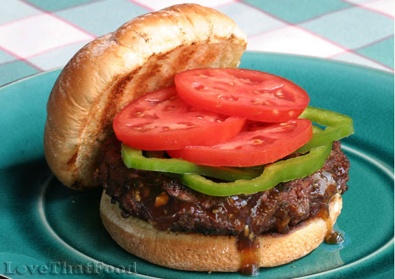 Polynesian Teriyaki Burger