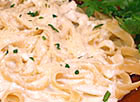Sour Cream Fettuccine