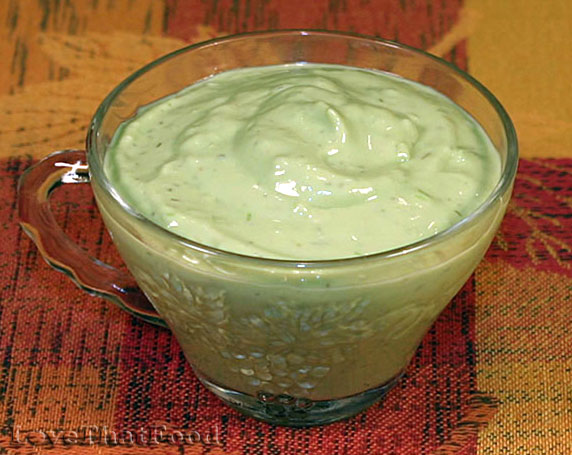 Yogurt Avocado Dressing